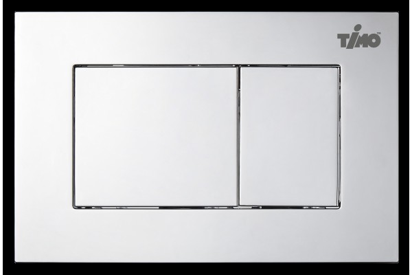 Кнопка смыва TIMO REKO 250x165 chrome