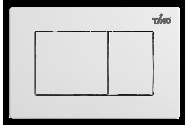 Кнопка смыва TIMO REKO 250x165 white