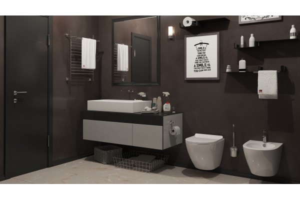 Унитаз подвесной TIMO KULO 490*370*380
