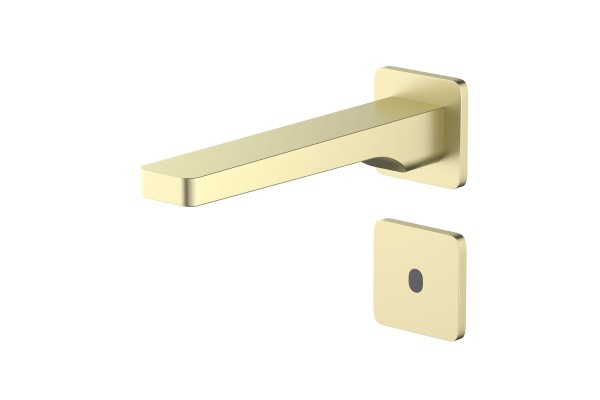 Смеситель Timo для раковины встроенный, сенсорный золото матовое Torne (4373/17SM)