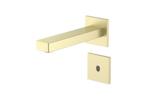 Смеситель Timo для раковины встроенный, сенсорный золото матовое Selene (2073/17SM)