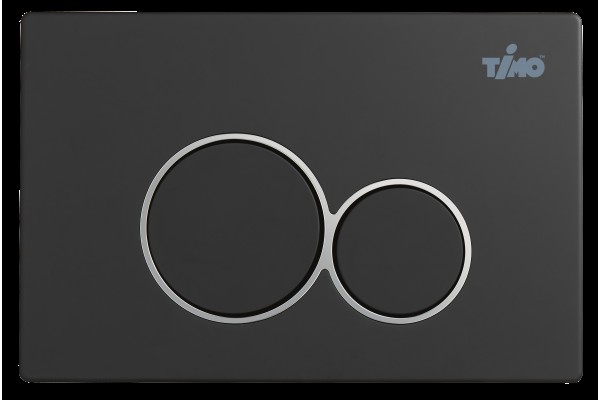 Кнопка смыва TIMO KULO 250x165 matt black