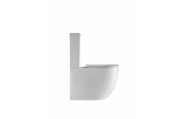 Унитаз-компакт безободковый D&K Matrix 630*365*840мм