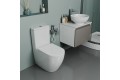 Унитаз-компакт безободковый D&K Matrix 630*365*840мм