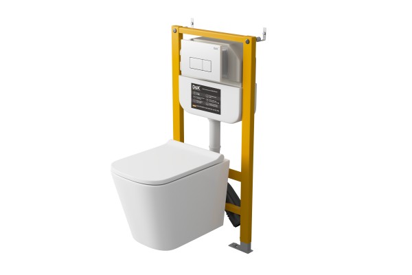 Инсталляция рамная скрытого монтажа D&K 500*117*1270мм