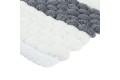 Коврик для ванной 1-ый Fixsen AMBER, mix (синий+красный+белый), 50х80см 