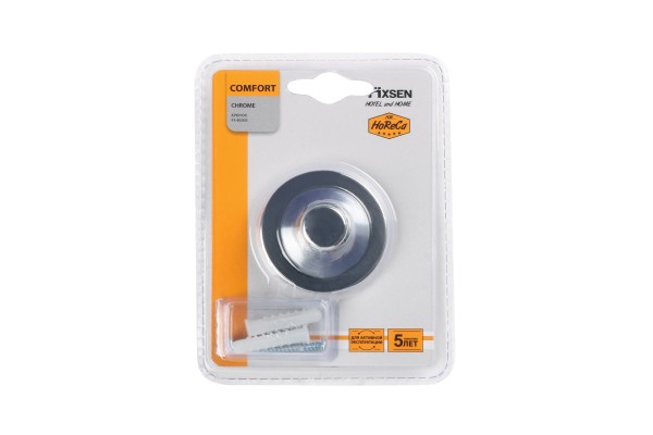 Крючок одинарный хром Fixsen Comfort Chrome