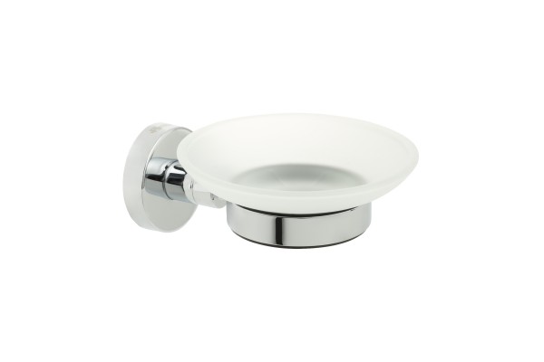 Мыльница стекло хром Fixsen Comfort Chrome