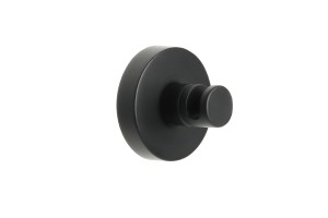 Крючок одинарный черный Fixsen Comfort  Black 
