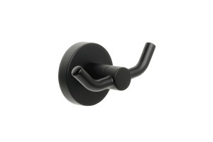 Крючок двойной черный Fixsen Comfort  Black