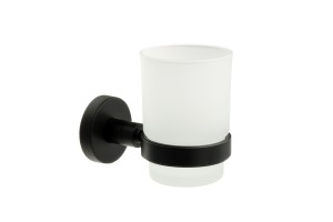 Подстаканник одинарный черный Fixsen Comfort  Black