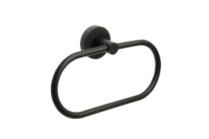 Полотенцедержатель кольцо черный Fixsen Comfort  Black 