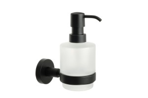 Дозатор жидкого мыла черный Fixsen Comfort  Black