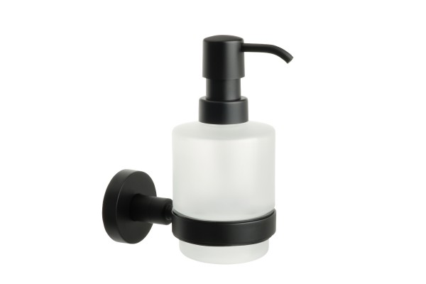 Дозатор жидкого мыла черный Fixsen Comfort  Black