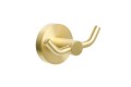 Крючок двойной золото-сатин Fixsen Comfort Gold (FX-87005A)