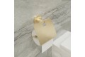 Бумагодержатель с крышкой золото-сатин Fixsen Comfort Gold 