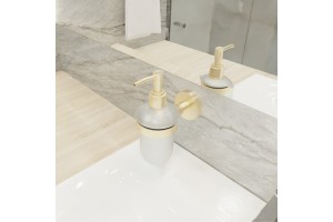 Дозатор жидкого мыла золото-сатин Fixsen Comfort Gold 