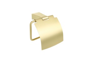 Бумагодержатель FIXSEN TREND GOLD с крышкой