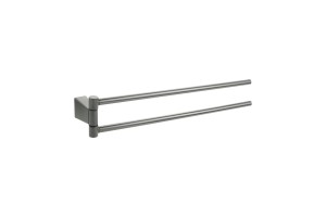 Полотенцедержатель FIXSEN TREND GRAPHITE рога 2-ой
