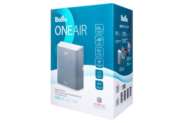Очиститель воздуха приточный Ballu ONEAIR ASP-100 белый