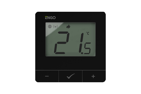 ENGO E25-230B терморегулятор ZigBee, 868 МГц, 220в, Черный