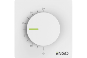 ENGO ESIMPLE230W терморегулятор проводной, непрограммируемый, 230 В, белый