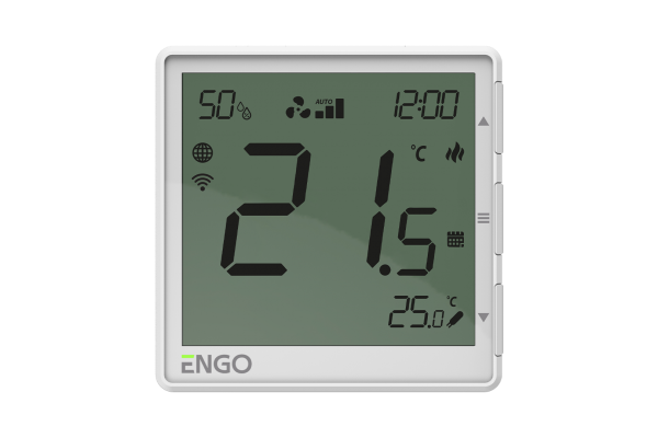 Терморегулятор ENGO EFAN-230W WIFI для конвекторов с регулировкой вентилятора