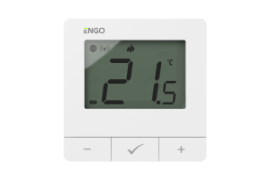 ENGO Умный терморегулятор ZigBee/868 МГц 230В белый