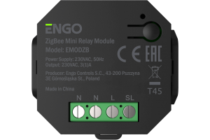 Реле ENGO ZigBee с репитером – беспроводное управление 230В