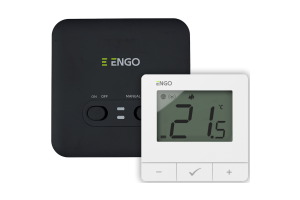 ENGO E20i-W беспроводной терморегулятор с Wi-Fi управлением отоплением, белый