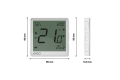 ENGO EONEBATW Zigbee 3.0 терморегулятор беспроводной с датчиком влажности для умного дома