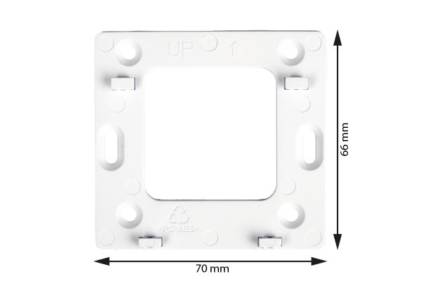 ENGO E25-BATW терморегулятор накладной ZigBee/868 МГц, белый