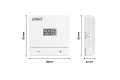 ENGO EASY230W терморегулятор проводной накладной, 230В, белый