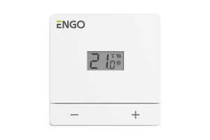 ENGO EASY230W терморегулятор проводной накладной, 230В, белый