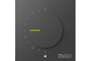 ENGO ESIMPLE230B терморегулятор проводной непрограммируемый 230В, черный