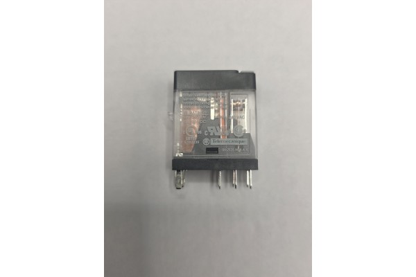 Schneider Electric Реле промежуточное 12VDC, 5А, 2С/О, LED, колодка DIN (RXG22JD/RGZE1S48M)