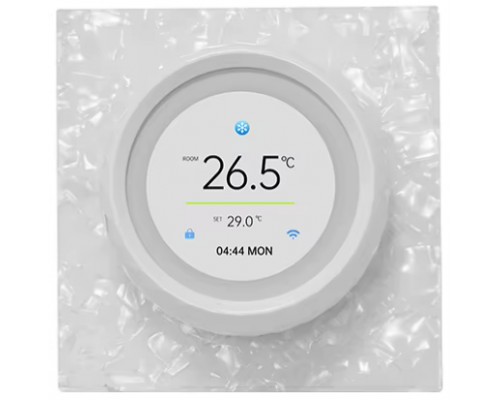 KiPTOVER T100 термостат 16А, Wi-Fi, белый (стеклянная крошка)