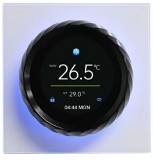 KiPTOVER T100 термостат 16А, Zigbee, белый, чёрный