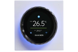 KiPTOVER T100 термостат 16А, Zigbee, белый, чёрный