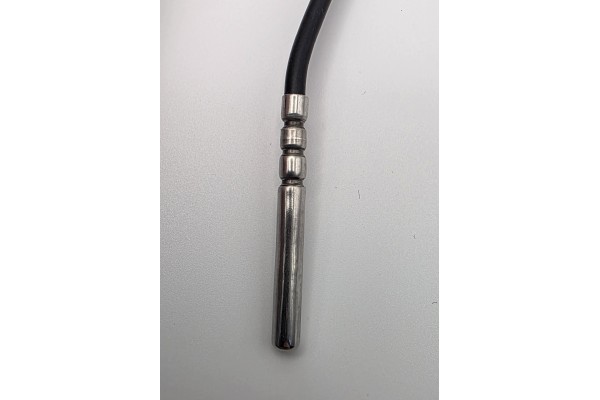 Датчик температуры NTC 10k, 5м, 4.4x40mm, (-30/150C), силикон, черный