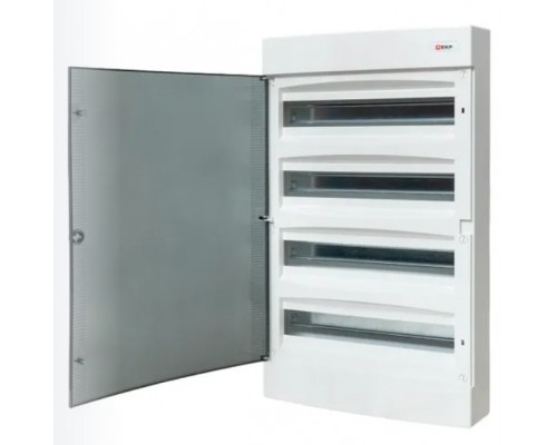 Щит 72 мод. навесной Unix 4х18мод. IP41 прозр. дверь PROxima EKF ux-4x18-n