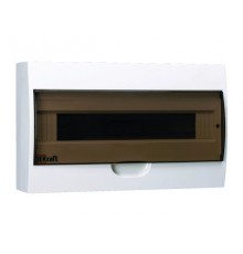 Корпус пластиковый навес. 18мод. IP41 ЩРН-П-18 DEKraft 31012DEK, белый