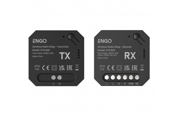 ENGO Беспроводное реле EngoLink с радиоуправлением 868 МГц, 230В