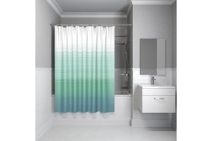 Штора для ванной комнаты IDDIS Horizon 200*200 см Blue Horizon (301P20RI11)