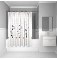 Штора для ванной комнаты IDDIS Cherry Tree 200*200 см 200*200 см