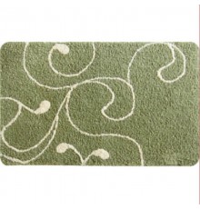 Коврик для ванной комнаты IDDIS Flower Lace 60*90 см микрофибра green (412M690I12)