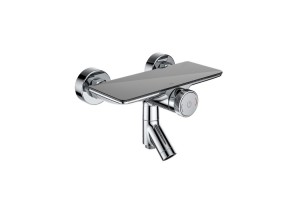 Смеситель для ванны IDDIS Shelfy с управлением Push Control