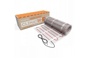 Нагревательный мат Climatiq 2250 вт, 15 кв.м., теплый пол под плитку