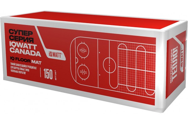 Электрический пол IQWatt 1050 вт, 7 кв.м., теплый мат под плитку IQ-Floor-mat-7