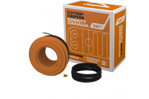 Кабель нагревательный IQWatt 7.5 м, 150 Вт электрический теплый пол IQ-Floor-cable-7,5